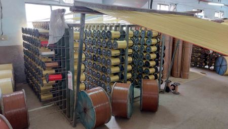 Used PP Rattan-like Mat Weaving Machine